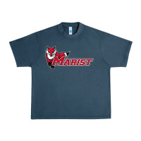 Midnight Navy cool,marist,red,foxes Urban Heavy Tee - SnappyArt