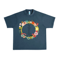 Midnight Navy Keeper of the Lost Cities Characters Flowers Urban Heavy Tee - SnappyArt
