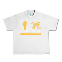 Lunar Rock mens my dad is a drummer your dad not drum player father's day t shirt Urban Heavy Tee - SnappyArt