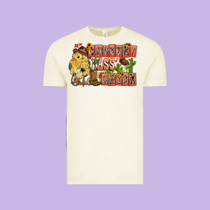 Country Ass Chick Vintage Tee Designed By Cowhidedigitalart