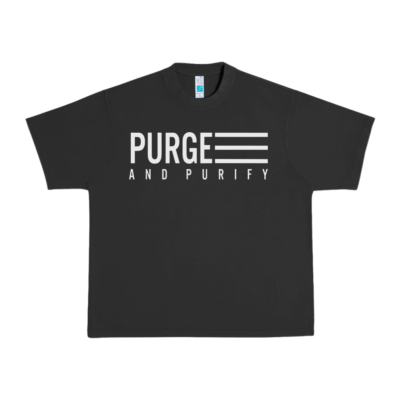 Purge And Purify Graphic Urban Heavy Tee by SnappyArt | Teevron