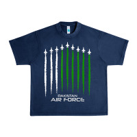 Navy pakistan air force shirt   pakistani flag men women kids t shirt Urban Heavy Tee - SnappyArt