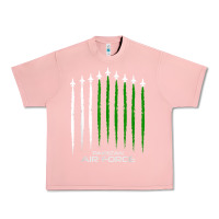Salmon pakistan air force shirt   pakistani flag men women kids t shirt Urban Heavy Tee - SnappyArt