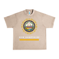 French Oak new hampshire state flag new Urban Heavy Tee - SnappyArt