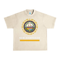 Sandshell new hampshire state flag new Urban Heavy Tee - SnappyArt