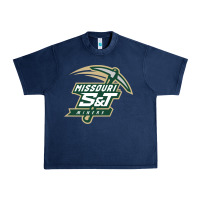Navy Missouri S&T Miners Urban Heavy Tee - SnappyArt