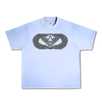 Grape Ice Air Force Civil Engineer Badge Urban Heavy Tee - SnappyArt