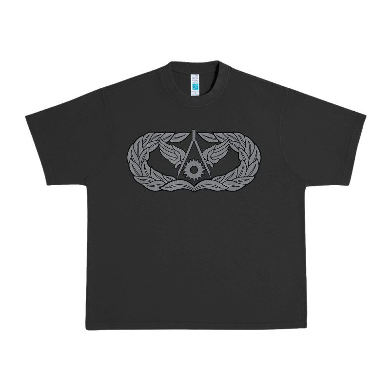 Air Force Civil Engineer Badge Urban Heavy Tee by SnappyArt | Teevron