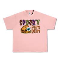 Salmon spooky pumpkin Urban Heavy Tee - SublimationCraftShop