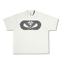 Pistachio Air Force Civil Engineer Badge Urban Heavy Tee - SnappyArt