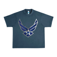 Midnight Navy US Air Force USAF Urban Heavy Tee - SnappyArt