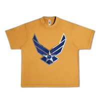 Peanut Butter US Air Force USAF Urban Heavy Tee - SnappyArt