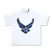 White US Air Force USAF Urban Heavy Tee - SnappyArt