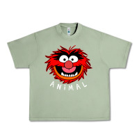 Oil Green Muppets Animal Urban Heavy Tee - SnappyArt