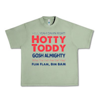 Oil Green hotty toddy Urban Heavy Tee - SnappyArt