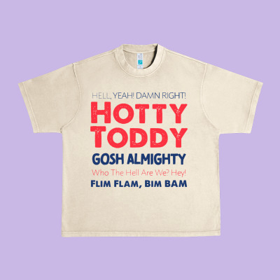 Hotty Toddy Urban Heavy Tee Designed By Snappyart