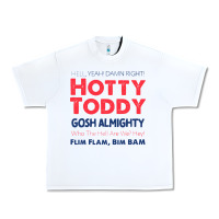 White hotty toddy Urban Heavy Tee - SnappyArt