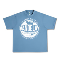 Pebble Blue Vandelay Industries Urban Heavy Tee - SnappyArt