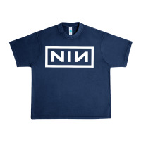 Navy nine inch Urban Heavy Tee - SnappyArt