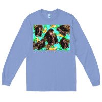 Colony Blue Monkey bananas kid's bottle Long Sleeve Tee - Artiststas