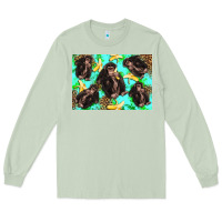 Matcha Monkey bananas kid's bottle Long Sleeve Tee - Artiststas