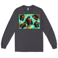 Smoke Monkey bananas kid's bottle Long Sleeve Tee - Artiststas