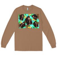 Toasted Coconut Monkey bananas kid's bottle Long Sleeve Tee - Artiststas