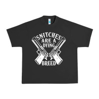 Snitches Are A Dying Breed Motorcycle Biker Gun Urban Heavy Tee | Teevron