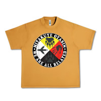 Peanut Butter native american medicine wheel, mitakuye oyasin t shirt Urban Heavy Tee - SnappyArt