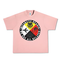 Salmon native american medicine wheel, mitakuye oyasin t shirt Urban Heavy Tee - SnappyArt