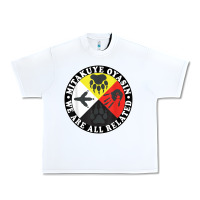 White native american medicine wheel, mitakuye oyasin t shirt Urban Heavy Tee - SnappyArt