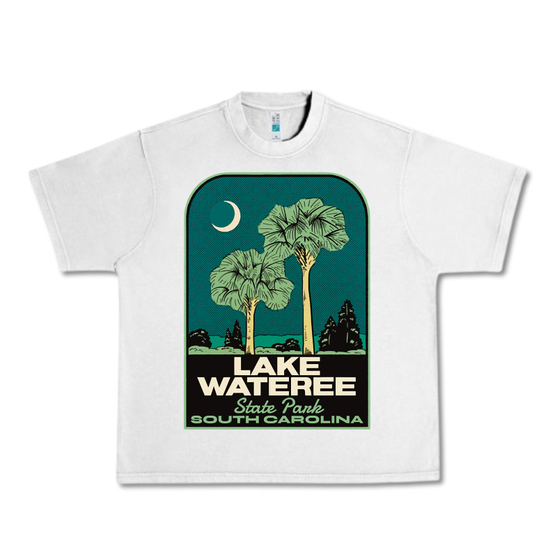 Trending Lake Wateree State Park Sc Vintage Travel Urban Heavy Tee by SnappyArt | Teevron