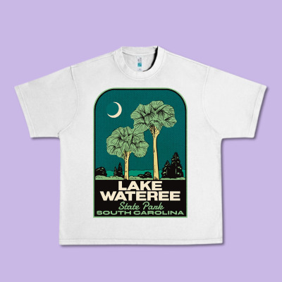 Trending Lake Wateree State Park Sc Vintage Travel Urban Heavy Tee Designed By Snappyart
