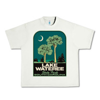 Pistachio Trending Lake Wateree State Park Sc Vintage Travel Urban Heavy Tee - SnappyArt