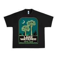 Black Trending Lake Wateree State Park Sc Vintage Travel Urban Heavy Tee - SnappyArt