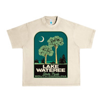 Trending Lake Wateree State Park Sc Vintage Travel Urban Heavy Tee | Teevron