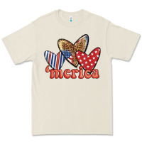 Bone merica 4th of july hearts Premium Tee - BundleAndBundleShop