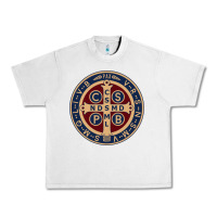 Lunar Rock Saint Benedict Medal 1 Urban Heavy Tee - SnappyArt
