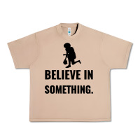 Burro Colin Kaepernick Believe In Something Urban Heavy Tee - SnappyArt