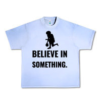 Grape Ice Colin Kaepernick Believe In Something Urban Heavy Tee - SnappyArt