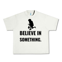 Pistachio Colin Kaepernick Believe In Something Urban Heavy Tee - SnappyArt