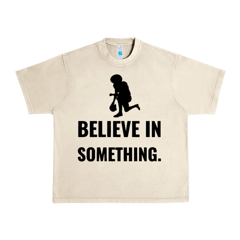 Colin Kaepernick Believe In Something Urban Heavy Tee by SnappyArt | Teevron