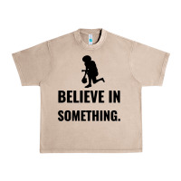 French Oak Colin Kaepernick Believe In Something Urban Heavy Tee - SnappyArt
