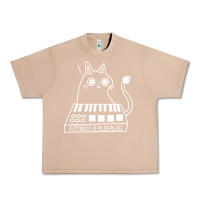 Burro The KIFFNESS X ALUGALUG white cat Classic Urban Heavy Tee - SnappyArt