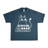 The Kiffness X Alugalug White Cat Classic Urban Heavy Tee | Teevron