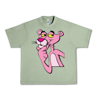 Oil Green pink panther Urban Heavy Tee - SnappyArt