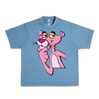 Pebble Blue pink panther Urban Heavy Tee - SnappyArt