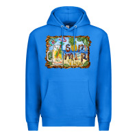 True Royal summer time pineapple and  beach Premium Hoodie - BarkalooDesign