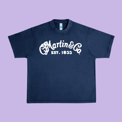 Martin Est 1983 Urban Heavy Tee Designed By Snappyart