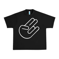 Black shocker hand Urban Heavy Tee - SnappyArt
